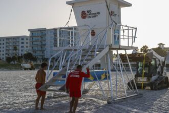 Tropical depression strengthens into Tropical Storm Debby as it moves through Gulf toward Florida