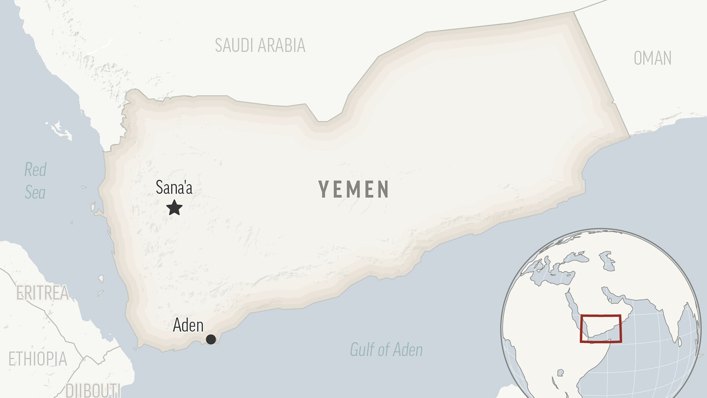 Suspected missile attack by Yemen’s Houthi rebels hits container ship in first attack in 2 weeks