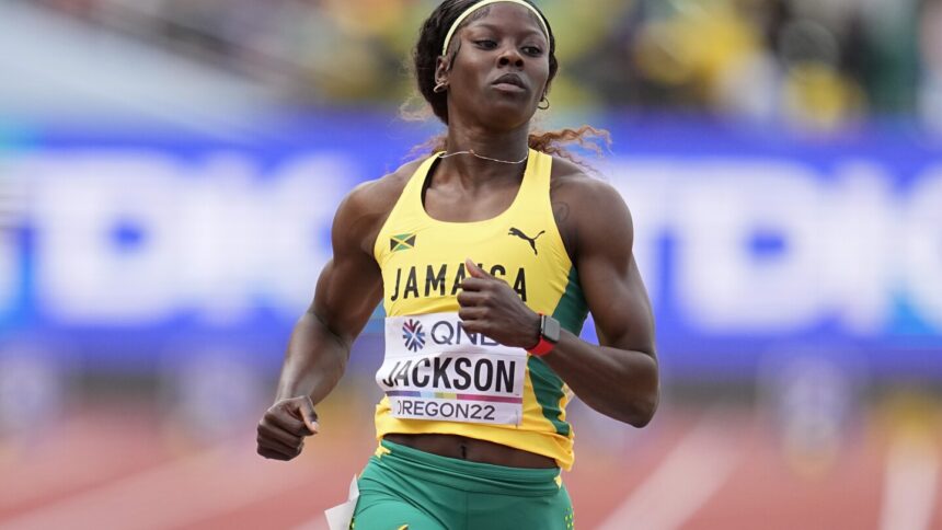 Jamaica’s Shericka Jackson a no-show at 200 meters and won’t race for individual medal at Olympics