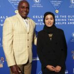 Iconic Olympians Carl Lewis and Michael Phelps honored at gala for their philanthropy contributions