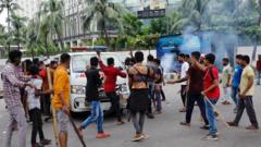 Anti-government protests turn deadly in Bangladesh