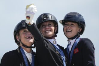 Defending champion Jessica von Bredow-Werndl wins individual dressage title at Paris Olympics