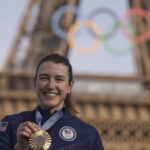 Kristen Faulkner wins Paris Olympics women’s road race for US after making the team as a replacement