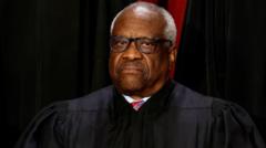 Justice Thomas didn’t disclose private jet travel, says senator