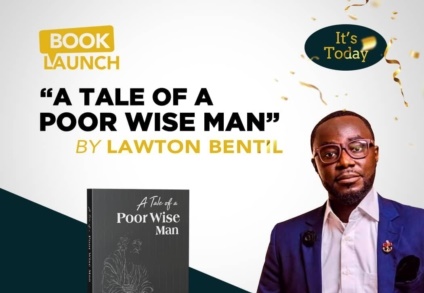 Lawton Bentil launches new satirical book ‘A tale of a poor wise man’