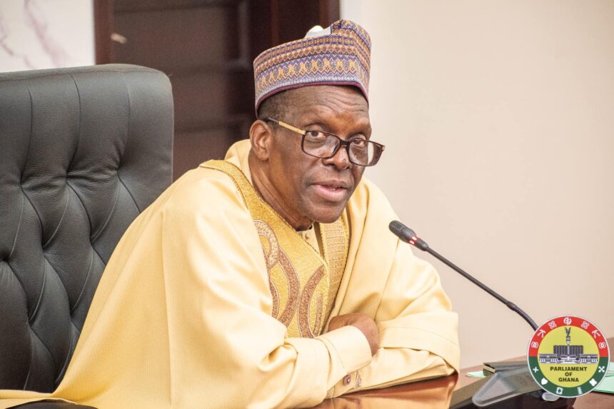 Bagbin summons Parliament to sit on September 3