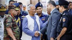 Muhammad Yunus lands in Bangladesh to lead interim government