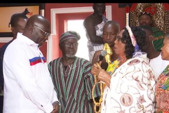 Nsawam Adoagyiri: Queen mother installs Bawumia as ‘Internet Chief’