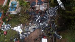 Brazil plane crash: At least 50 bodies recovered after disaster