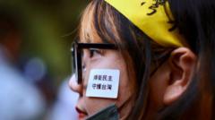 China’s rhetoric turns dangerously real for Taiwanese