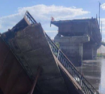 Ukraine incursion destroys key Russian bridge in Kursk region