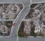 Drone footage shows wildfire damage in Jasper National Park