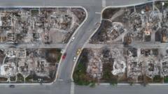 Drone footage shows wildfire damage in Jasper National Park