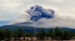 Watch: Russian earthquake triggers volcanic eruption