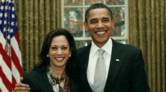 Six moments when Harris and Obama’s political paths crossed