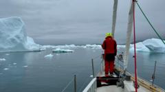 The brothers on a four-month voyage through the Arctic Circle