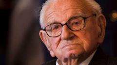 Prague names street after British Holocaust hero Nicholas Winton