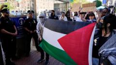 Columbia University term begins with protests and more security