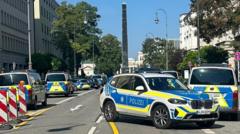 Suspect shot in Munich outside Nazi documentation centre