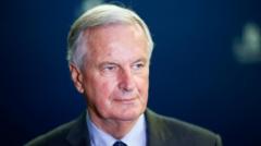 Michel Barnier named by Macron as new French PM