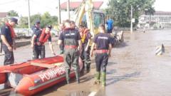 Europe floods:  Four die in Romania as heavy rain sweeps through central Europe