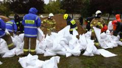 Central Europe rushes to shore up flood defences amid evacuations