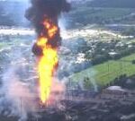 Pipeline explosion in Texas causes pillar of fire