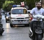 Moment explosions go off across Lebanon