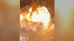 Watch: Huge explosion at Russian arms depot