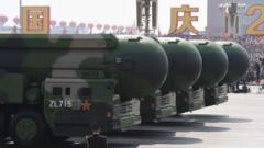 China test-fires intercontinental ballistic missile into Pacific