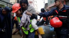 Nepal: 66 dead and dozens missing in floods and landslides