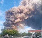 Watch: Chemical plant fire causes huge smoke plumes in Georgia