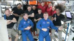 ISS welcomes crew of docked SpaceX capsule