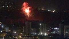 Watch: Israel carries out airstrikes on Beirut overnight