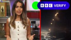 BBC Verify analyses where Iran’s missiles struck in Israel