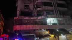 At least five killed in Israeli air strike on central Beirut in Lebanon