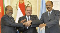 Eritrea, Egypt and Somalia cement ‘axis against Ethiopia’