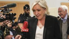 France: Marine Le Pen hits back in EU funds misuse trial