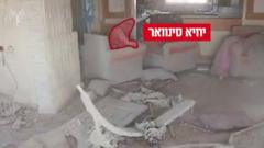 IDF drone footage ‘shows Sinwar in final moments’