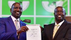 William Ruto, Rigathi Gichagua and Raila Odinga: Kenya’s ever-shifting alliances