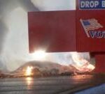 Watch: Ballot drop box set on fire in Washington state