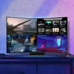 Samsung adds DisplayPort and more Multi View options to second massive Ark monitor