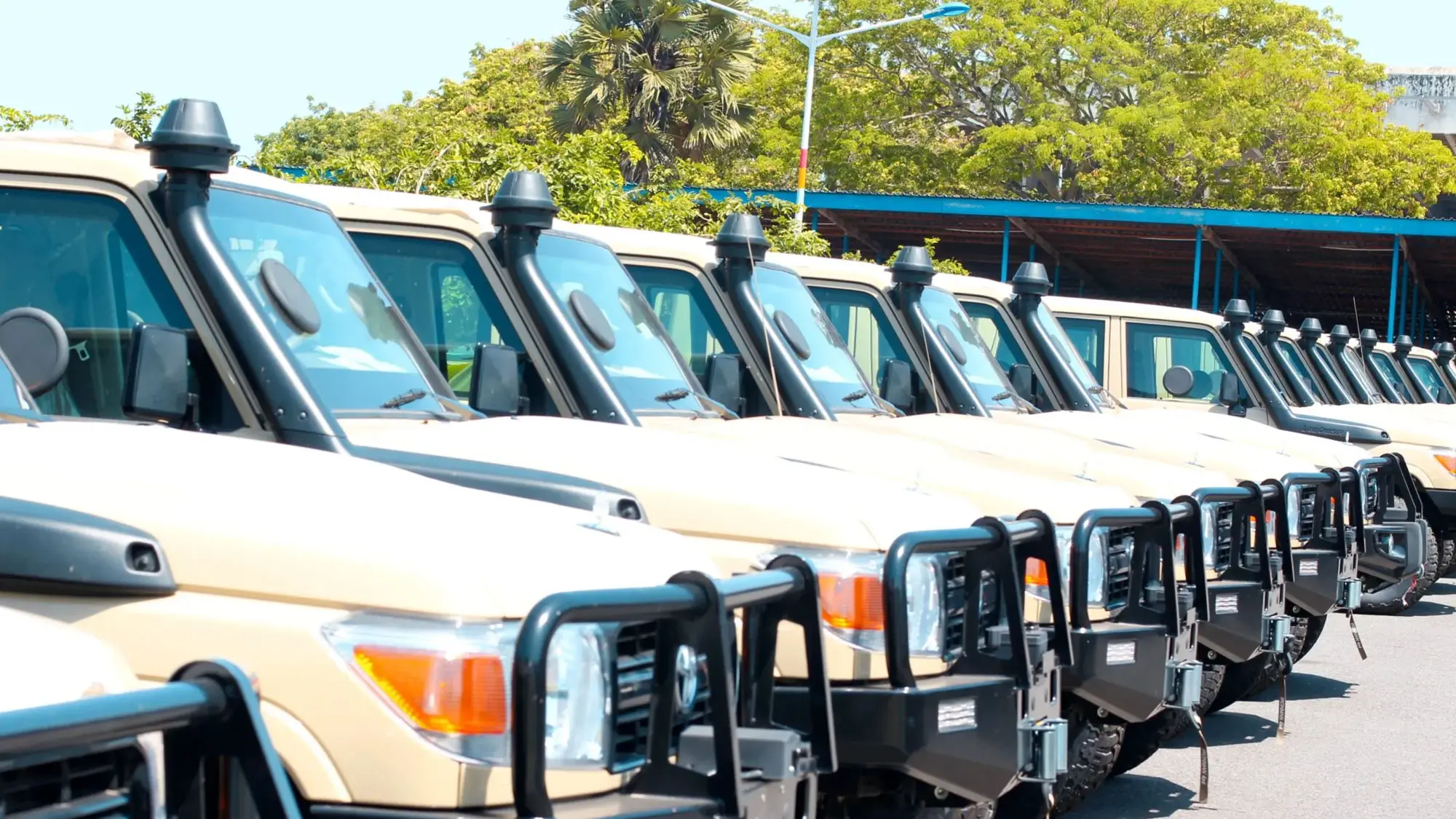 EU bolsters Ghana’s terrorism fight with 105 armoured vehicle