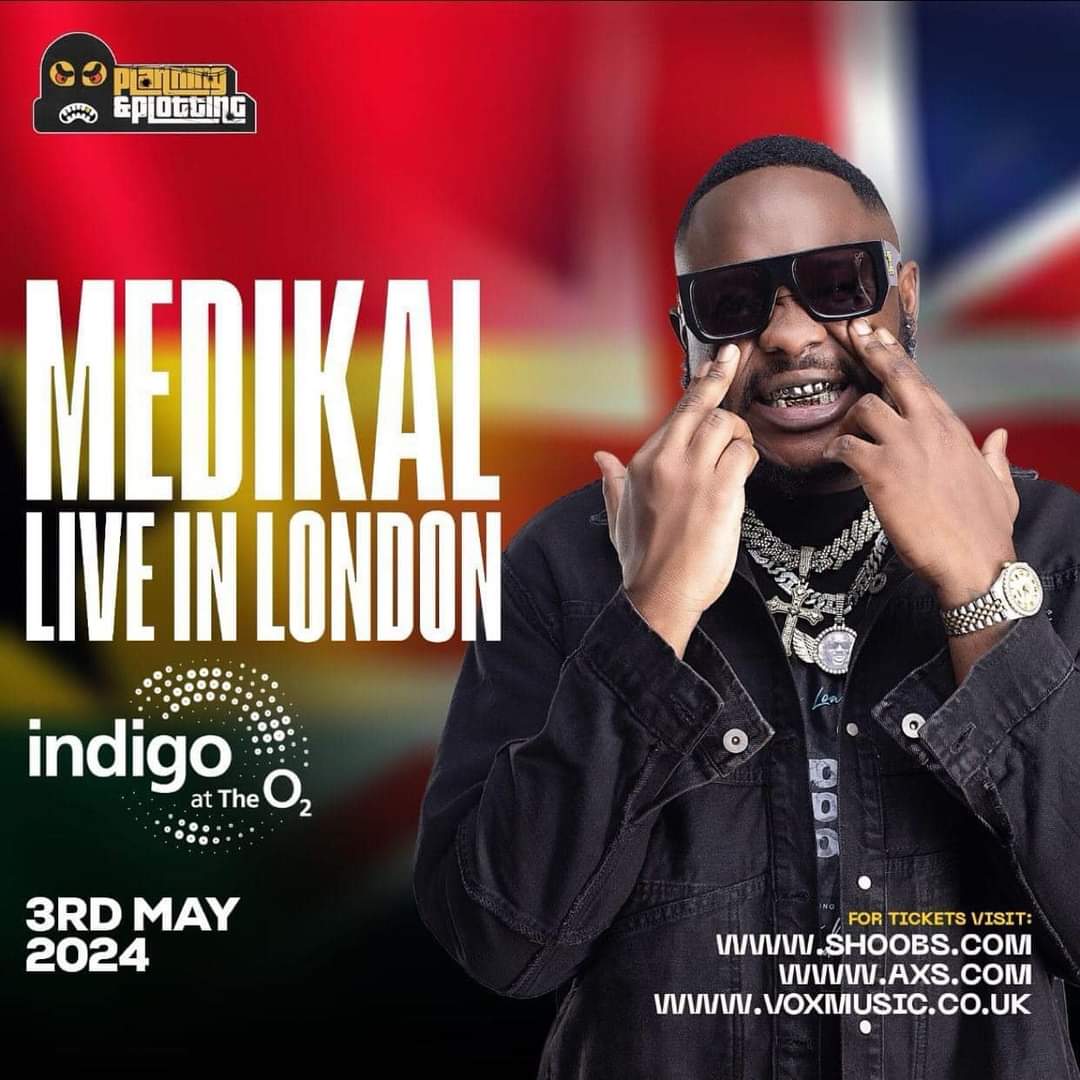 Live Stream:Medikal O2 Indigo Concert