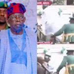 Nigeria’s President Tinubu falls over during ceremony