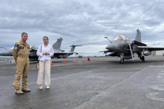 France renews vow to defend freedom of navigation as it showcases fighter jets in the Philippines