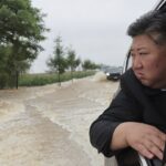 5,000 people rescued from flooding in North Korea in evacuation efforts led by Kim, report says