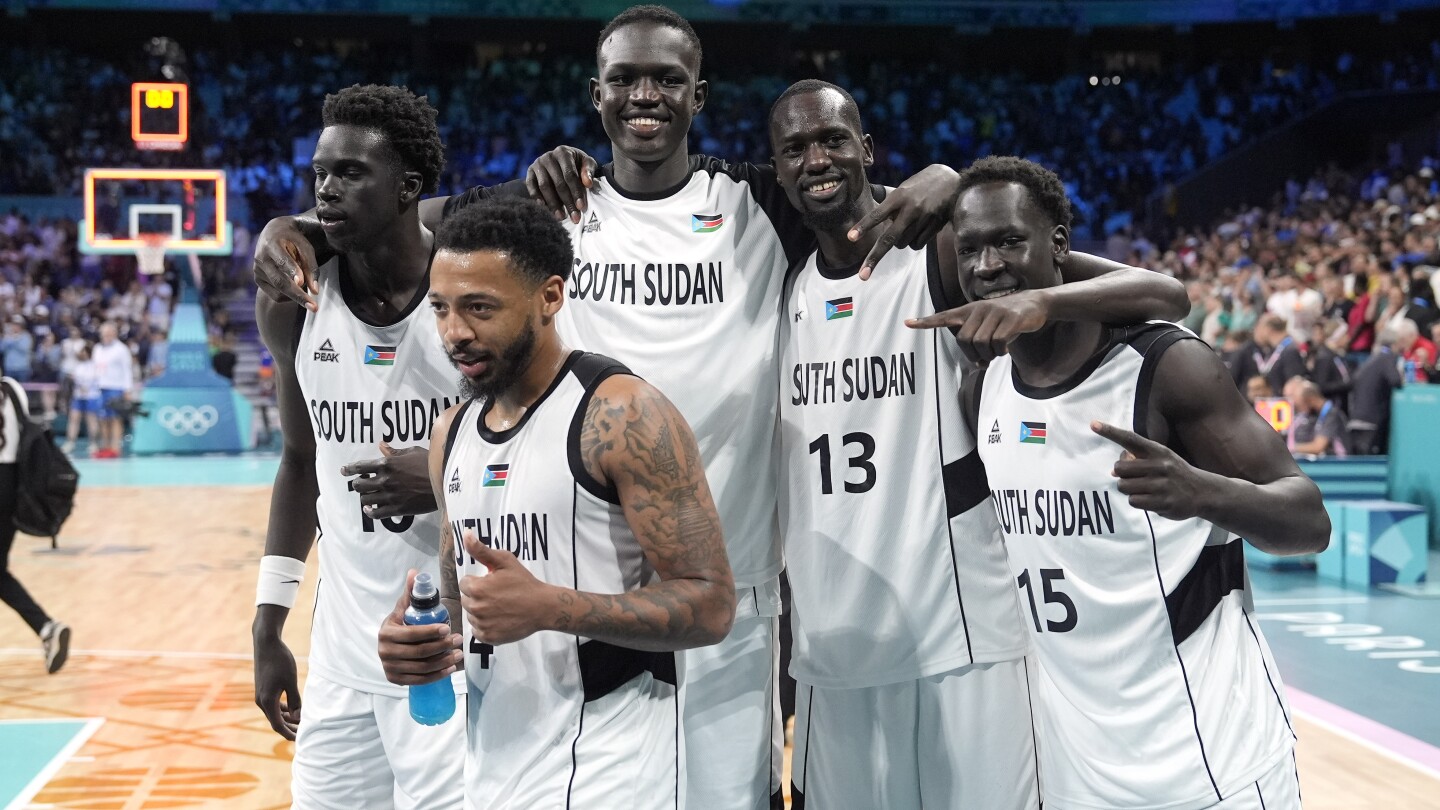 South Sudan is making the most of its first trip to the Olympics in men’s basketball