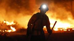 Park fire: California blaze grows to 6th largest as suspect faces court