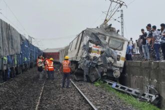 Passenger train derails in India, killing 2 passengers and injuring 20 others